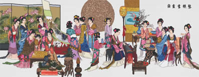 十字绣中国风情[珍爱]琴棋书画