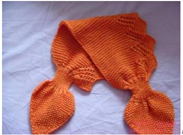 小蝴蝶围巾编织方法
